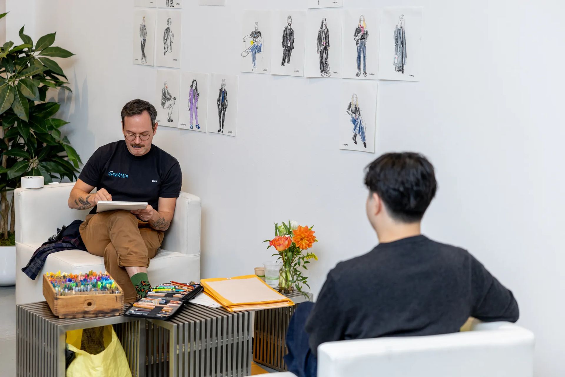 Portrait artist at Vimeo REFRAME