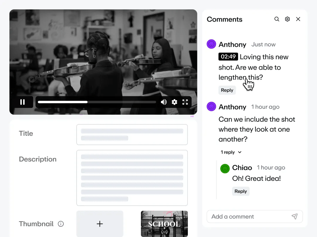 Embed video in email