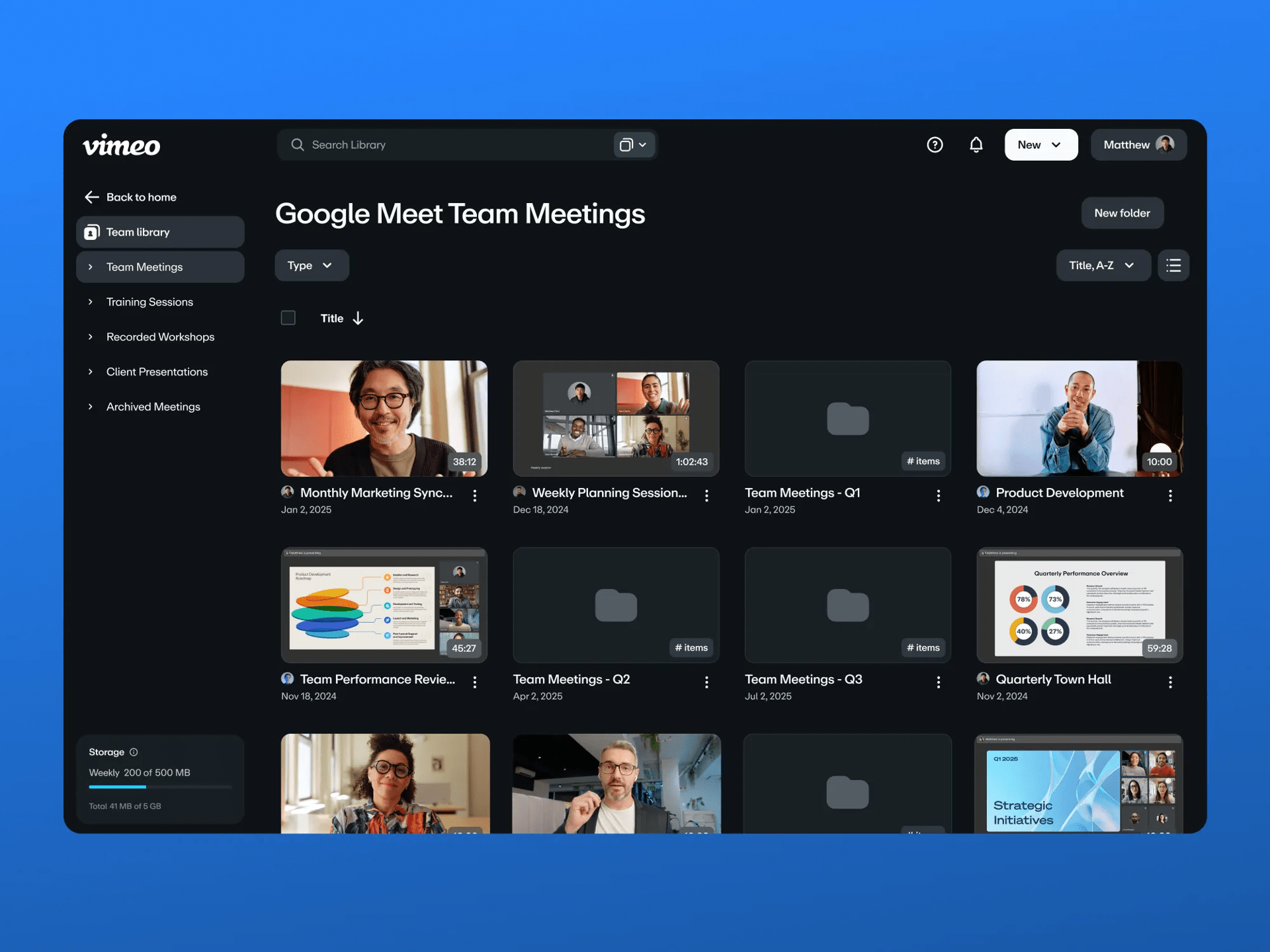Automatic uploads, centralized