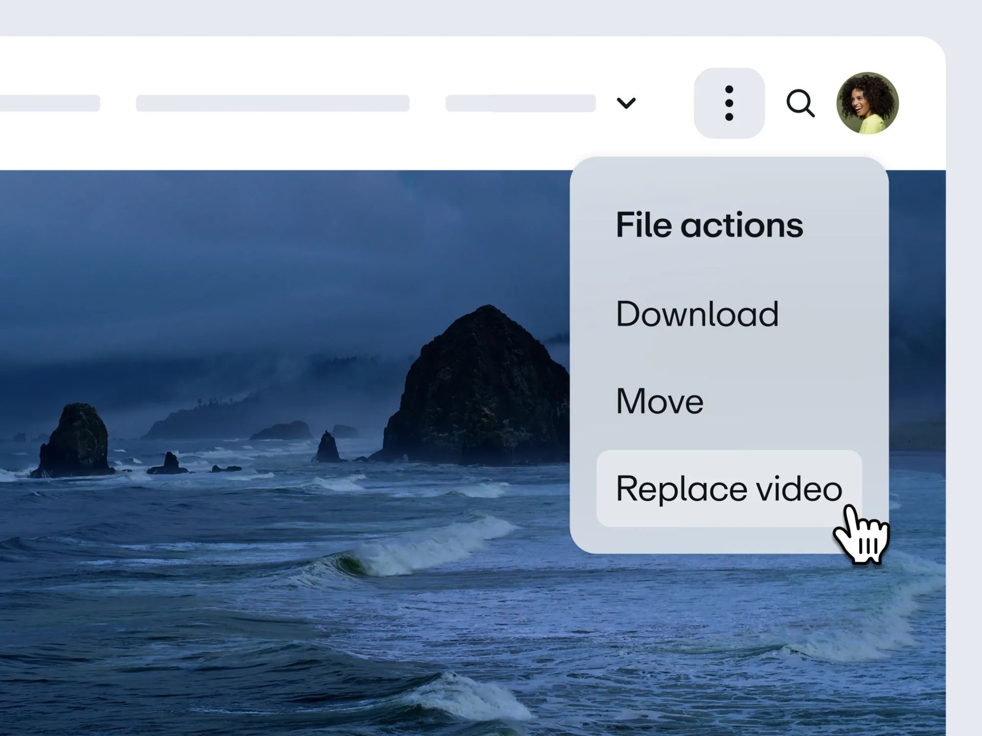 Edit videos without updating links