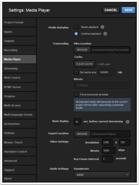 Vimeo transcoding converter