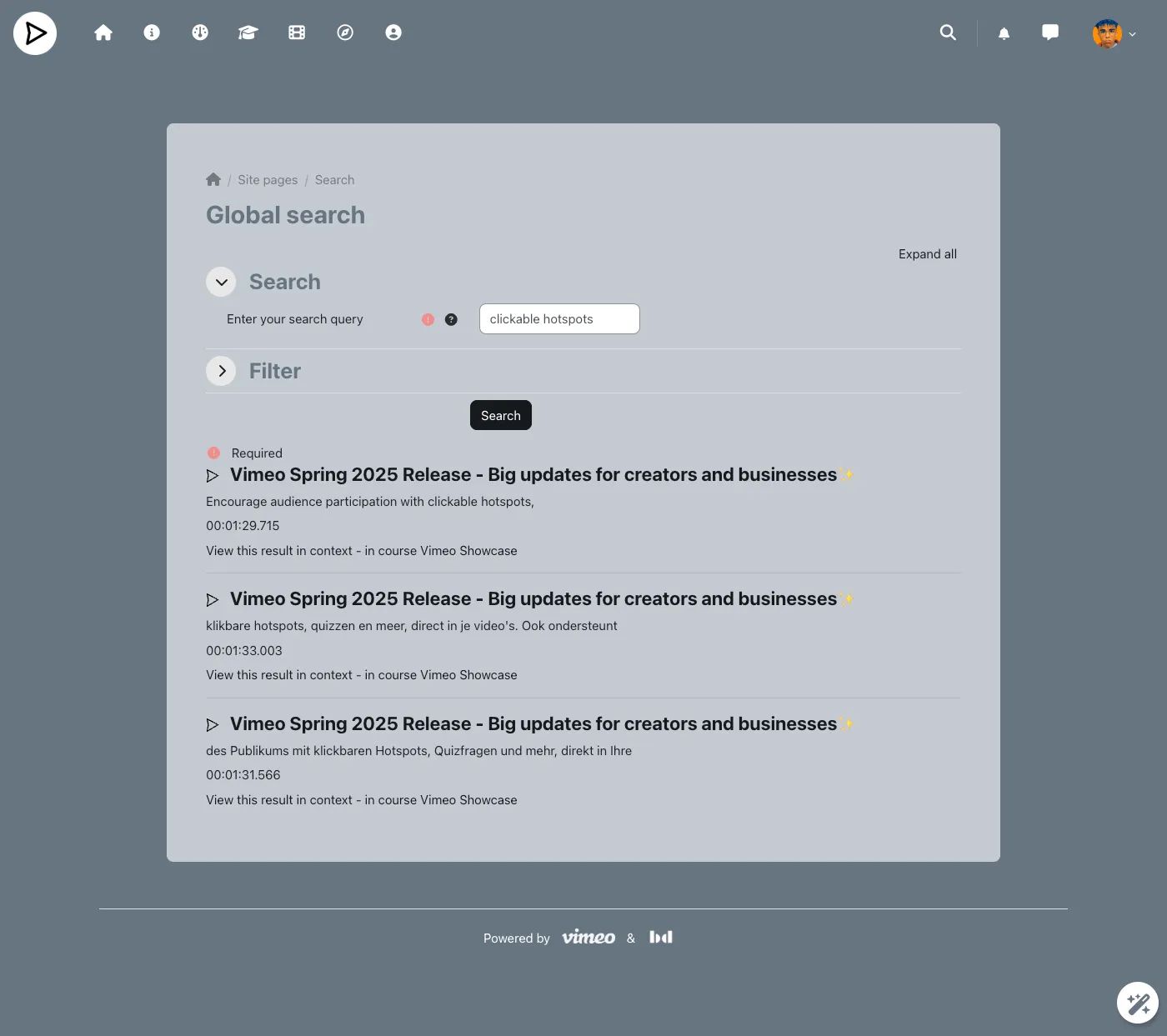 Make video content easy to discover