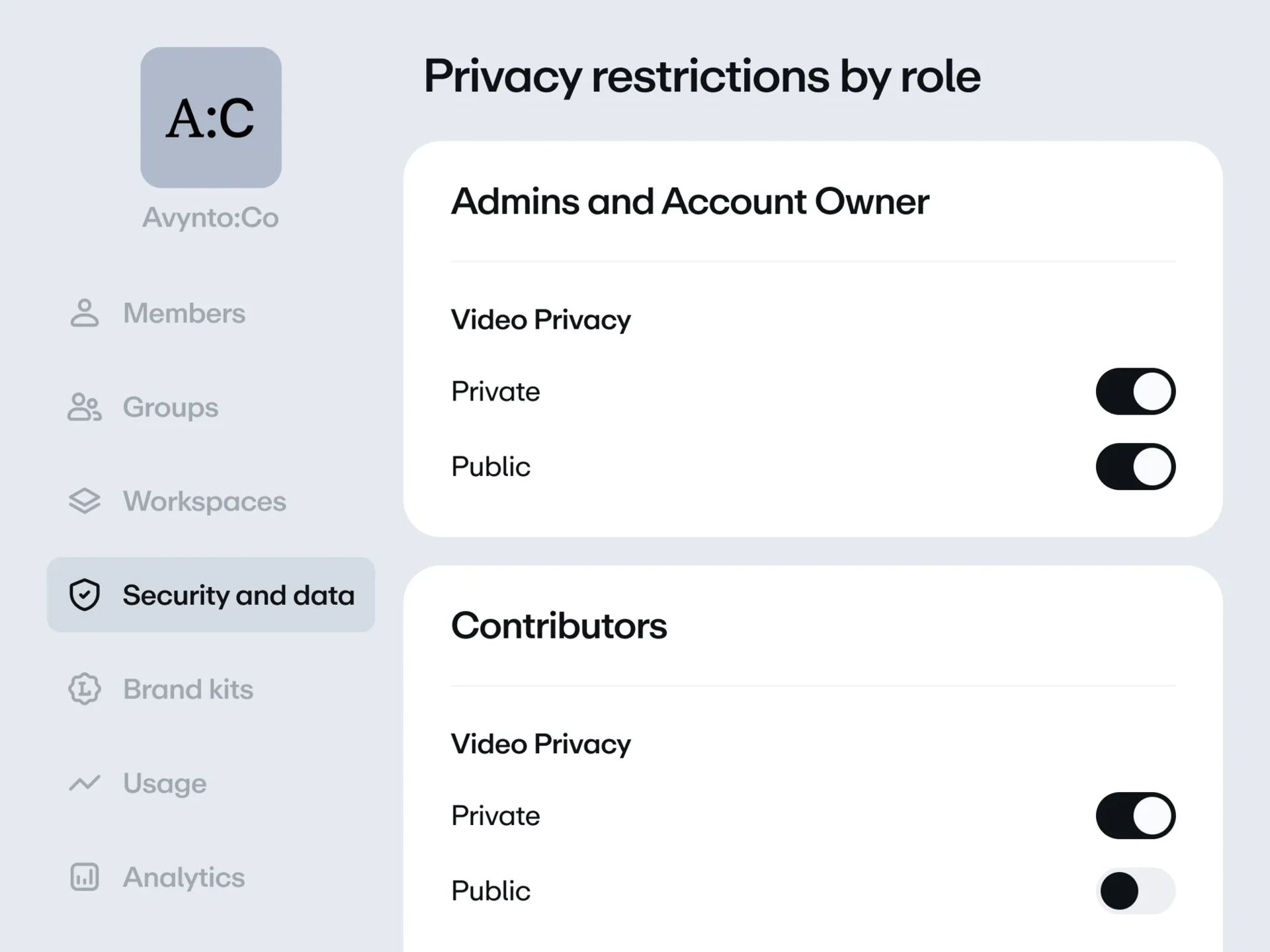 Organization Admins: full visibility, full control
