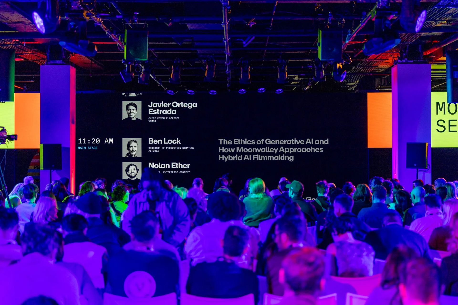 Ethics of generative AI talk at Vimeo REFRAME