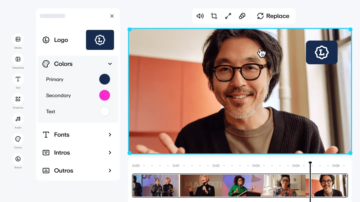 Timeline video editor