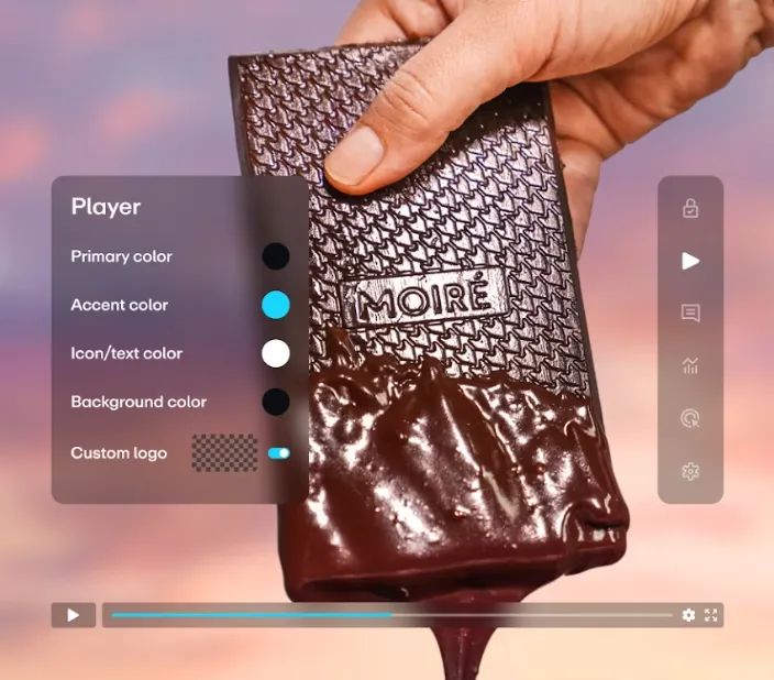 Vimeo video player customization